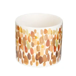 HOMLA Oslonka Na Doniczke Azul W Bezowe Plamki 13X13X11 Cm