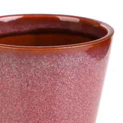 HOMLA Oslonka Na Doniczke Maya Z Podstawka Marsala 13,6X13,6X13,6 Cm