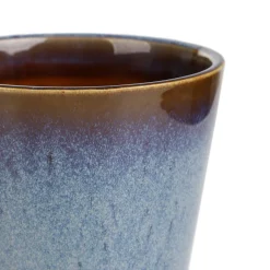 HOMLA Oslonka Na Doniczke Maya Z Podstawka Niebieska 13,6X13,6X13,6 Cm