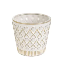 HOMLA Oslonka Na Doniczke Maya Z Motywem Boho 14,5X14,5X13,2 Cm