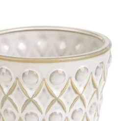 HOMLA Oslonka Na Doniczke Maya Z Motywem Boho 14,5X14,5X13,2 Cm