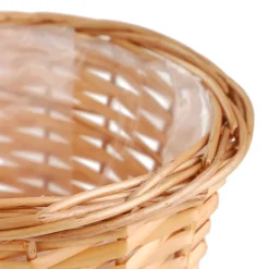 HOMLA Oslonka Na Doniczke Saule Wiklinowa Naturalna 20X16 Cm