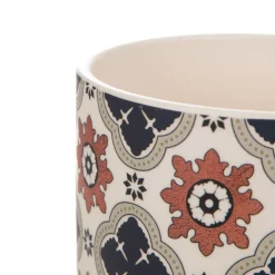 HOMLA Oslonka Na Doniczke Storia We Wzor Azulejo 13X13X11 Cm