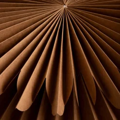 HOMLA Ozdoba Papierowa Z Ledem Shallow Naturalna 50 Cm