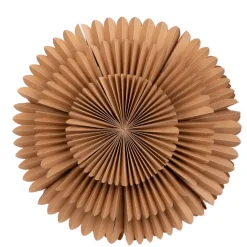 HOMLA Ozdoba Papierowa Z Ledem Shallow Naturalna 50 Cm