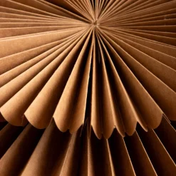 HOMLA Ozdoba Papierowa Z Ledem Shallow Naturalna 50 Cm