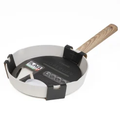 HOMLA Patelnia Loreburn Z Powloka Ceramiczna Smietankowa 24 Cm