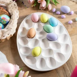 HOMLA Patera Nelson Na Jajka 24 Szt. Matowa 36X29X2 Cm