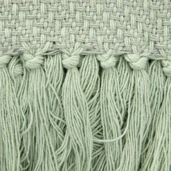 HOMLA Pled Morris Pistacjowy Z Fredzlami 130X170 Cm