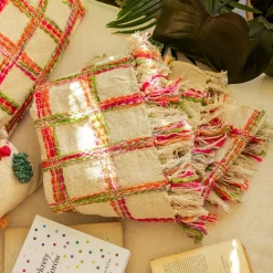 HOMLA Pled Tanis Z Kolorowymi Nitkami 130X170 Cm