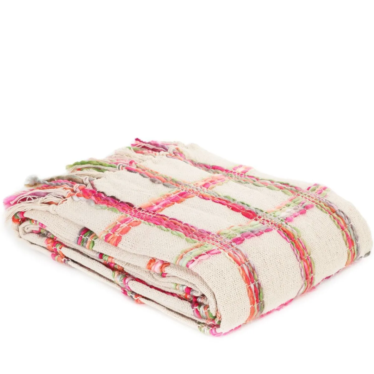 HOMLA Pled Tanis Z Kolorowymi Nitkami 130X170 Cm