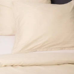 HOMLA Pościel Agnes Satynowa Bezowa 160X200 Cm