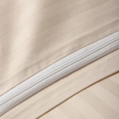 HOMLA Pościel Agnes Satynowa Bezowa 160X200 Cm