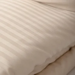 HOMLA Pościel Agnes Satynowa Bezowa 160X200 Cm