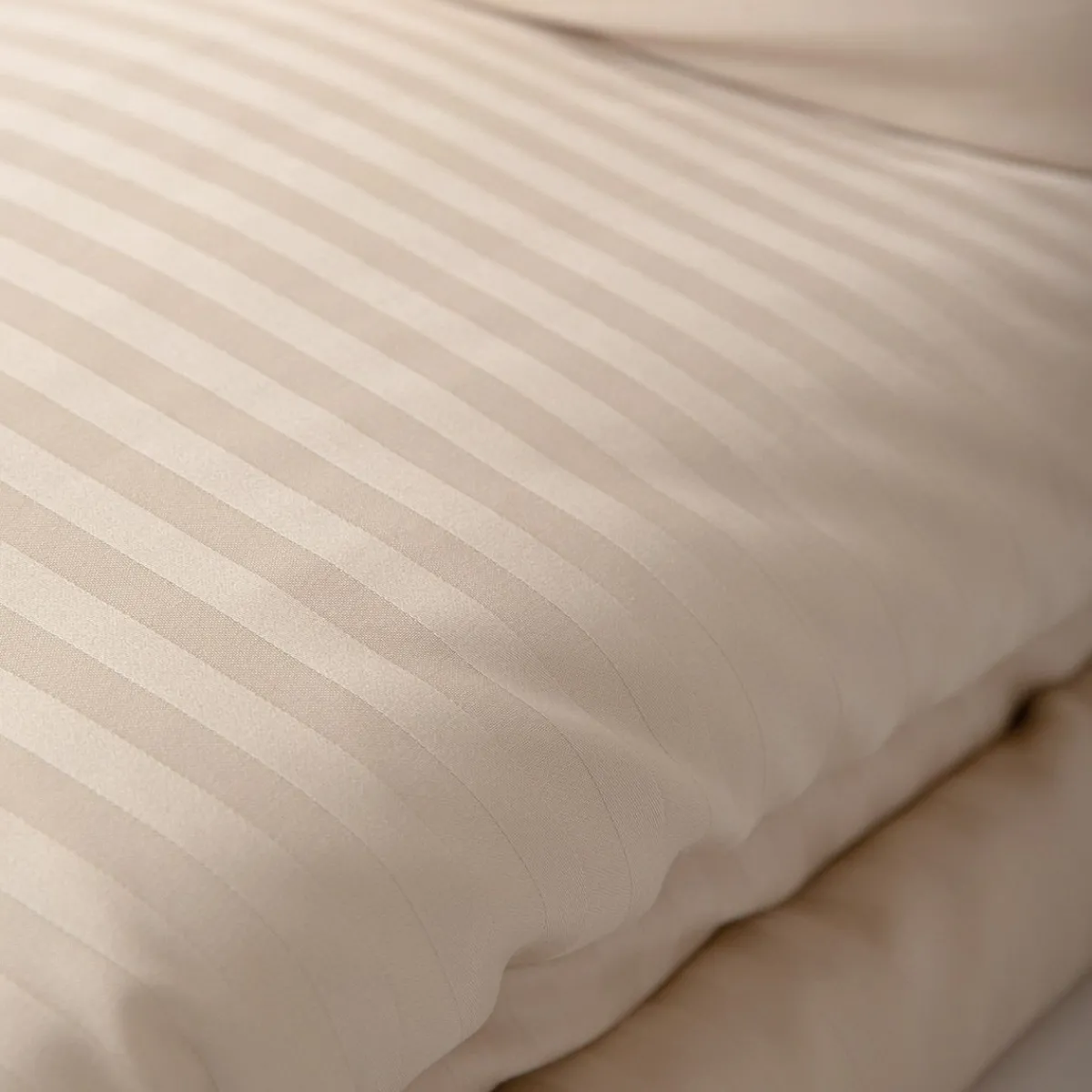 HOMLA Pościel Agnes Satynowa Bezowa 160X200 Cm