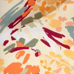 HOMLA Pościel Ancana Z Mikrofibry W Kwiaty 140X200 Cm + 1*70X80 Cm