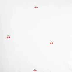 HOMLA Pościel Cherrine Bawelniana W Wisnie Z Czerwona Lamowka 140X200 Cm + 1*50X60 Cm