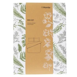 HOMLA Pościel Clavier Bawelniana Liscie Paproci 220X200 Cm