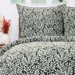 HOMLA Pościel Dessie Z Mikrofibry W Liscie 200X220 Cm