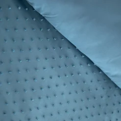 HOMLA Pościel Doti Z Mikrofibry Niebieska 200X220 Cm