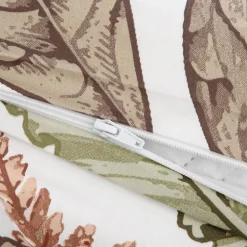 HOMLA Pościel Fougere Satynowa W Liscie 160X200 Cm