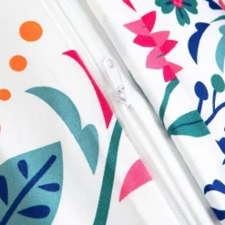 HOMLA Pościel Freesia Z Mikrofibry W Kwiaty 200X220 Cm