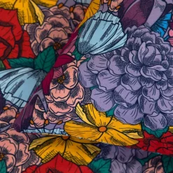 HOMLA Pościel Frida Kahlo Z Mikrofibry W Kwiaty 140X200 Cm + 1*70X80 Cm