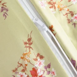 HOMLA Pościel Iberis Z Mikrofibry W Kwiaty 140X200 Cm + 1*70X80 Cm