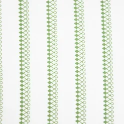 HOMLA Pościel Katina Bawelniana W Zielony Wzor Z Falbanka 160X200 Cm