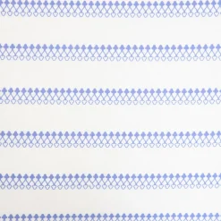 HOMLA Pościel Katina Bawelniana W Niebieski Wzor Z Falbanka 160X200 Cm