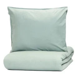 HOMLA Pościel Kinsey Bawelniana Mietowa Z Denimowym Szwem 200X220 + 2*50X60 Cm