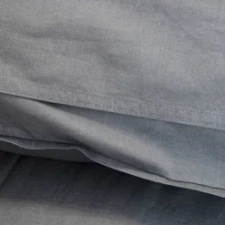 HOMLA Pościel Kinsey Bawelniana Grafitowa Z Denimowym Szwem 200X220 + 2*50X60 Cm