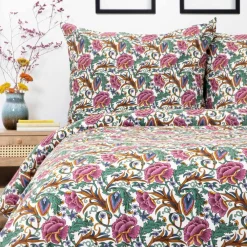 HOMLA Pościel Meyva Bawelniana W Kwiaty 200X220 Cm