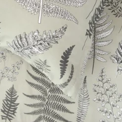 HOMLA Pościel Milie Z Mikrofibry Zielolna W Liscie Paproci 140X200 Cm + 1*70X80 Cm