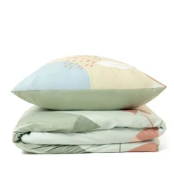 HOMLA Pościel Nirma Z Mikrofibry W Liscie 200X220 Cm