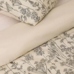 HOMLA Pościel Possa Bawelniana Bezowa 200X220 Cm