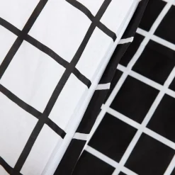 HOMLA Pościel Reyes Bawelniana Dwustonna Czarno-Biala 160X200 Cm