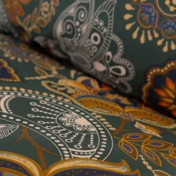 HOMLA Pościel Tapua Bawelniana Zielona 160X200 Cm