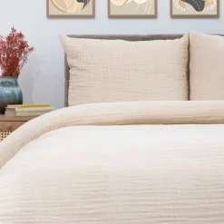 HOMLA Pościel Tiarel Muslinowa Premium 160X200 + 2*50X60 Cm