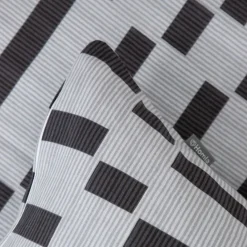 HOMLA Pościel Viviette Bawelniana Szaro-Czarna 160X200 Cm