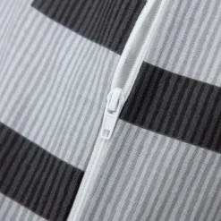 HOMLA Pościel Viviette Bawelniana Szaro-Czarna 160X200 Cm