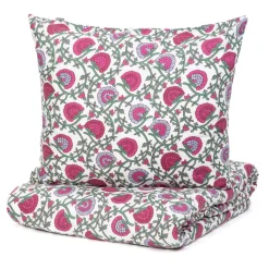 HOMLA Pościel Zinna Z Mikrofibry W Kwiaty 160X200 Cm