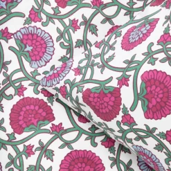 HOMLA Pościel Zinna Z Mikrofibry W Kwiaty 140X200 Cm + 1*70X80 Cm