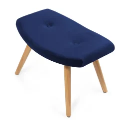 HOMLA PodNożek Moss Welurowy 61X41X38 Cm