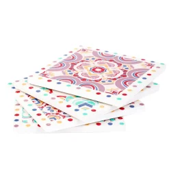 HOMLA Podstawka Ethnic Mozaika Kolorowa 4 Szt.