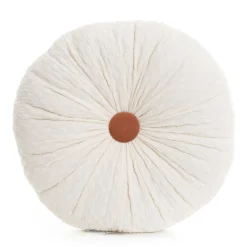 HOMLA Poduszka Bolamo Okragla Ecru 40Cm