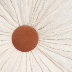 HOMLA Poduszka Bolamo Okragla Ecru 40Cm