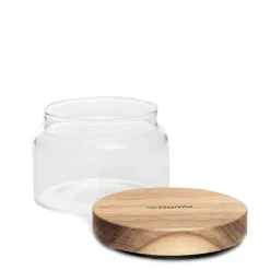 HOMLA Pojemnik Carlos Maly Z Akacjowym Wieczkiem 0,25 L