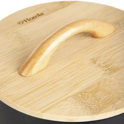 HOMLA Pojemnik Dingo Na Karme Dla Zwierząt Czarny 17X13 Cm