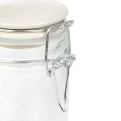 HOMLA Pojemnik Fersken Z Wieczkiem Smietankowy 0,22 L